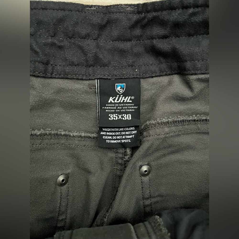 Kuhl Men’s The Law Jean Tapered Grey - Size 35x30 - Picture 5 of 12